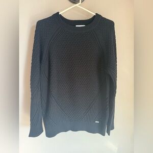 Calvin Klein black  Ribbed Sweater womens